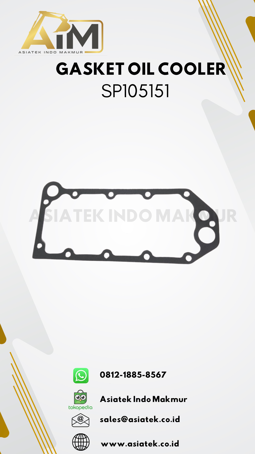 GASKET OIL COOLER (SP105151)